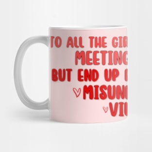 The Fine Print - To all the girls who dream of meeting a Prince but end falling for the Misunderstood Villian. Mug